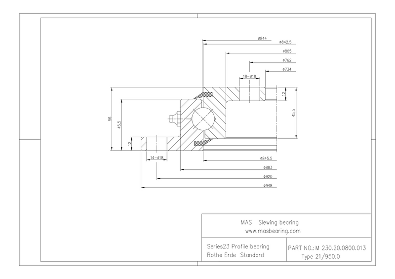 M 230.20.0800.013 Type21/950.0