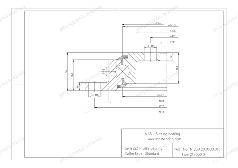 M 230.20.0500.013 Type21/650.0