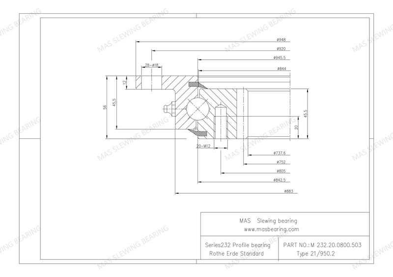 M 232.20.0800.503 Type21/950.2