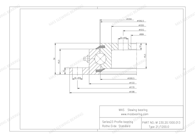 M 230.20.1000.013 Type21/1200.0